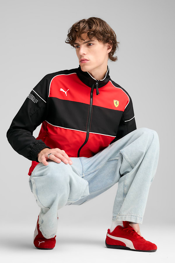 Scuderia Ferrari HP Race SDS 2.0 Jacket Men, Rosso Corsa, extralarge