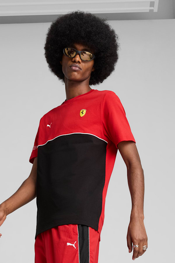 Scuderia Ferrari HP Race SDS Tee Men, Rosso Corsa, extralarge