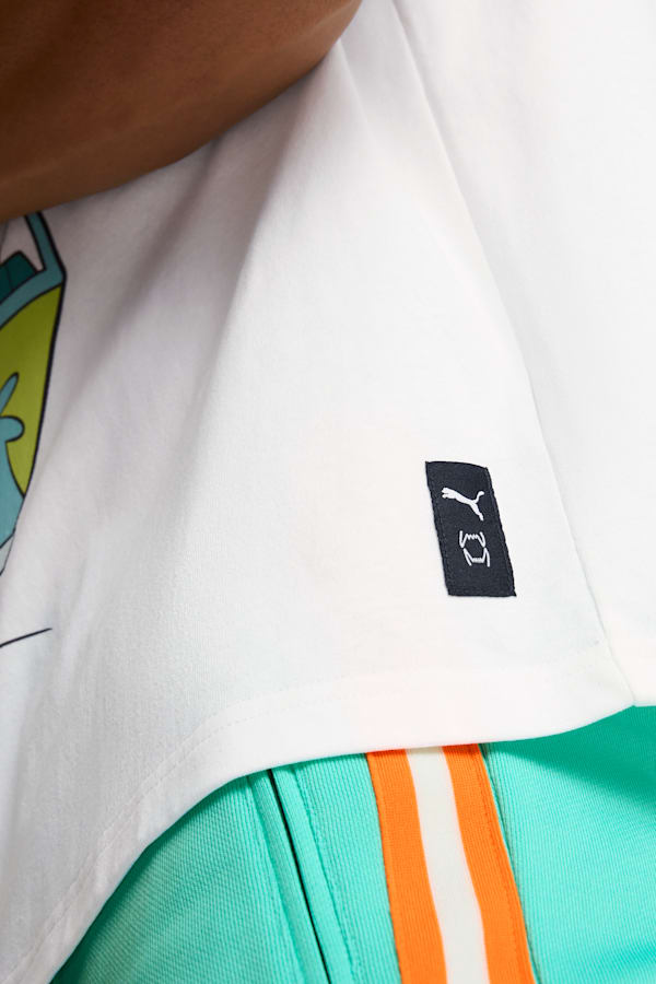 PUMA HOOPS x SCOOBY DOO Tee Men, PUMA White, extralarge