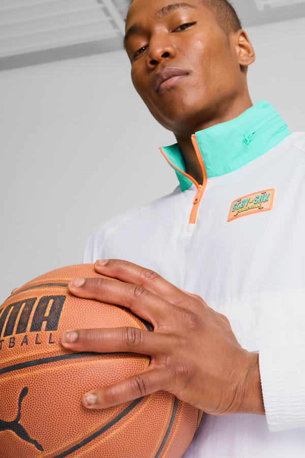 PUMA HOOPS x Scooby Doo Basketball Jacket Men, PUMA White, extralarge-GBR