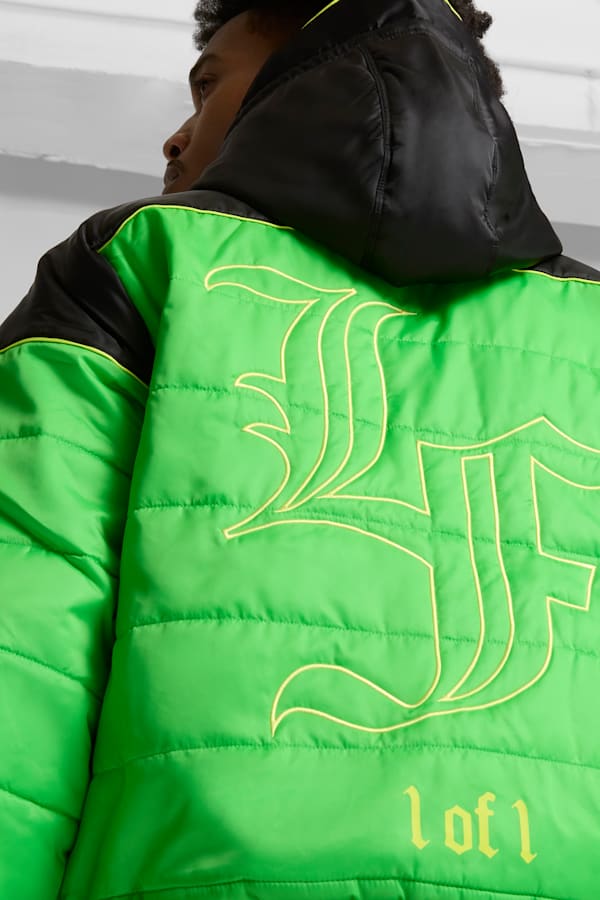 PUMA x LAMELO BALL LaFrancé Assist Jacket Men, PUMA Green-Puma Black, extralarge-GBR