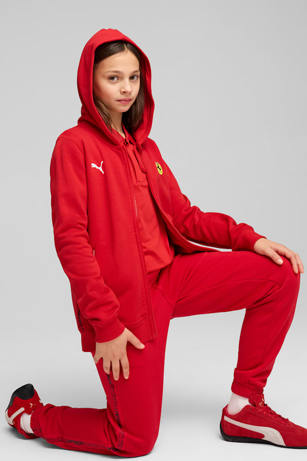 Scuderia Ferrari HP Race Hoodie Youth, Rosso Corsa, extralarge