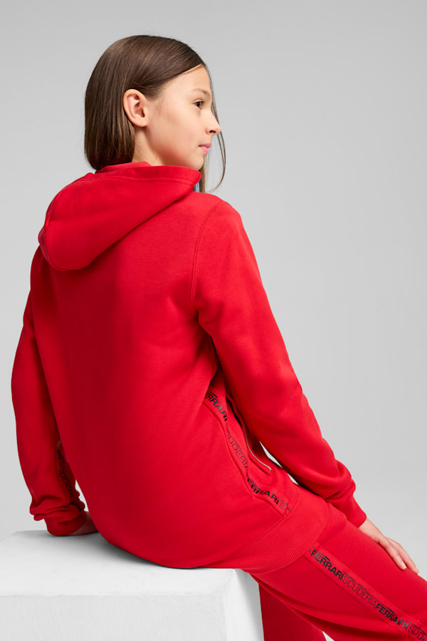 Scuderia Ferrari HP Race Hoodie Youth, Rosso Corsa, extralarge
