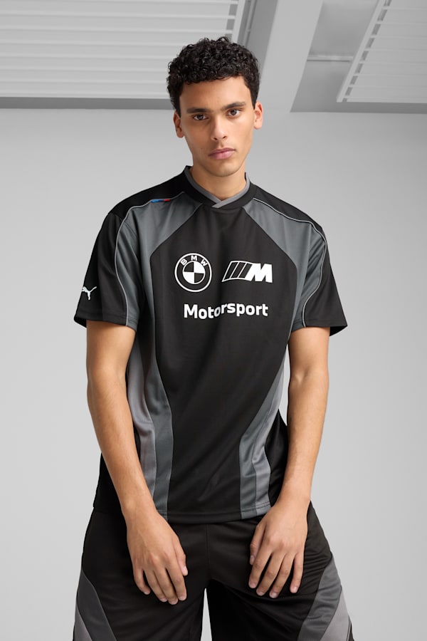 BMW M Motorsport Lifestyle Jersey Men, PUMA Black, extralarge