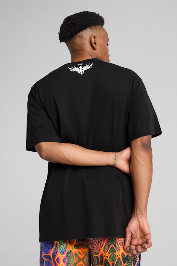 Melo Alien Skins Basketball Tee Men, PUMA Black, extralarge
