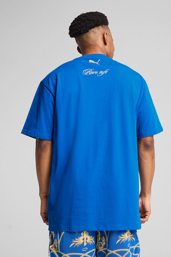 Melo Golden Basketball Tee Men, PUMA Team Royal, extralarge