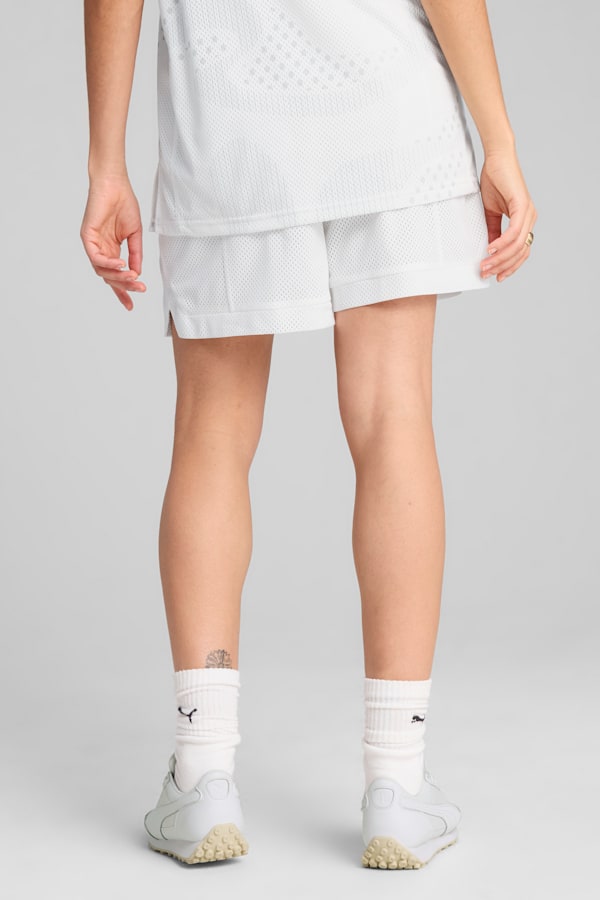 Jer-She Basketball Shorts Women, PUMA White, extralarge