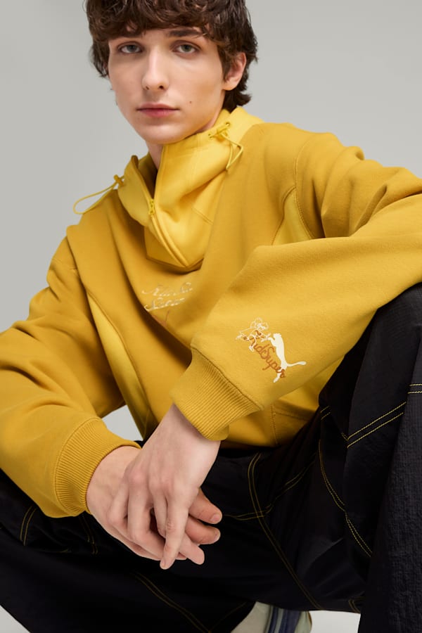 PUMA x KIDSUPER Progressive Hoodie Men, Archive Gold, extralarge
