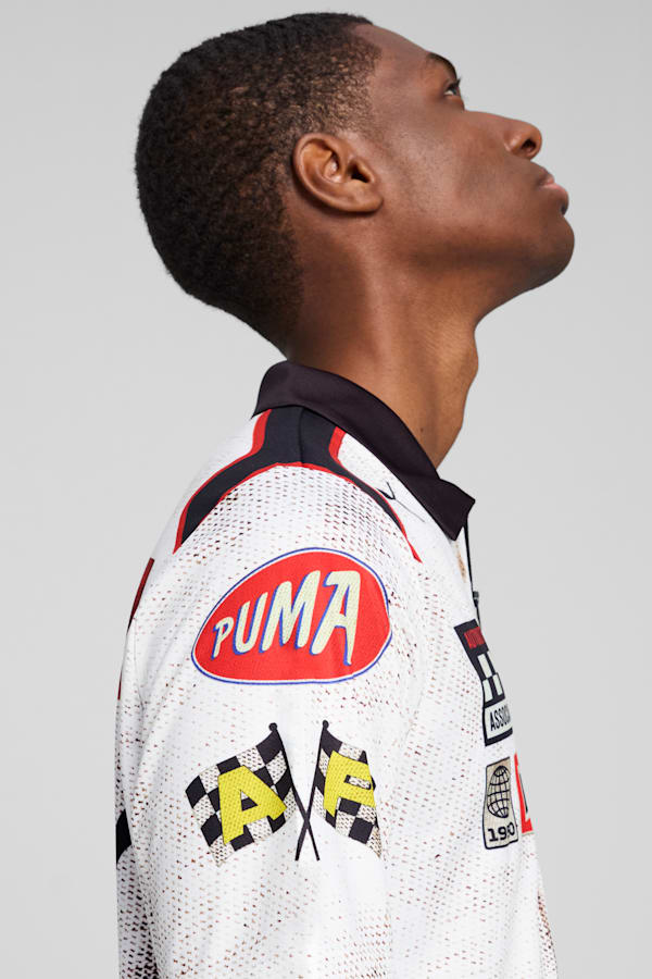 A$AP ROCKY x PUMA Team Zip Polo Men, PUMA White, extralarge