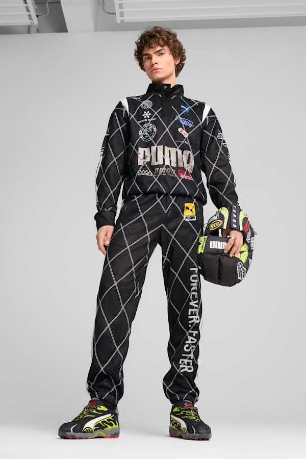 A$AP ROCKY x PUMA Distressed Sweatpants Unisex, PUMA Black, extralarge