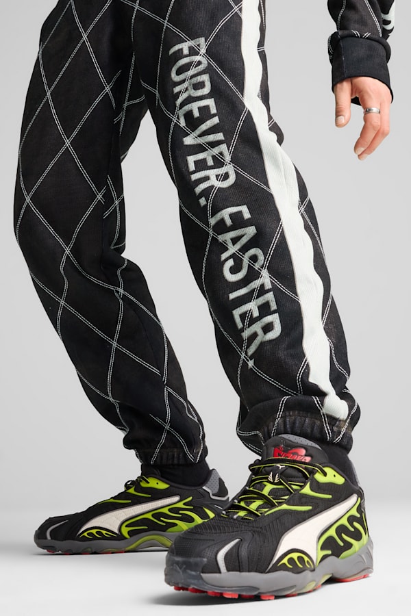 A$AP ROCKY x PUMA Distressed Sweatpants Unisex, PUMA Black, extralarge