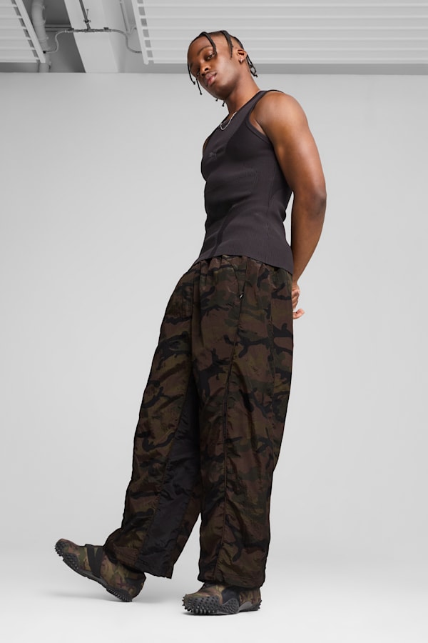 Mostroverse CLRT All-Over Print Ripstop Pants Unisex, PUMA Black, extralarge