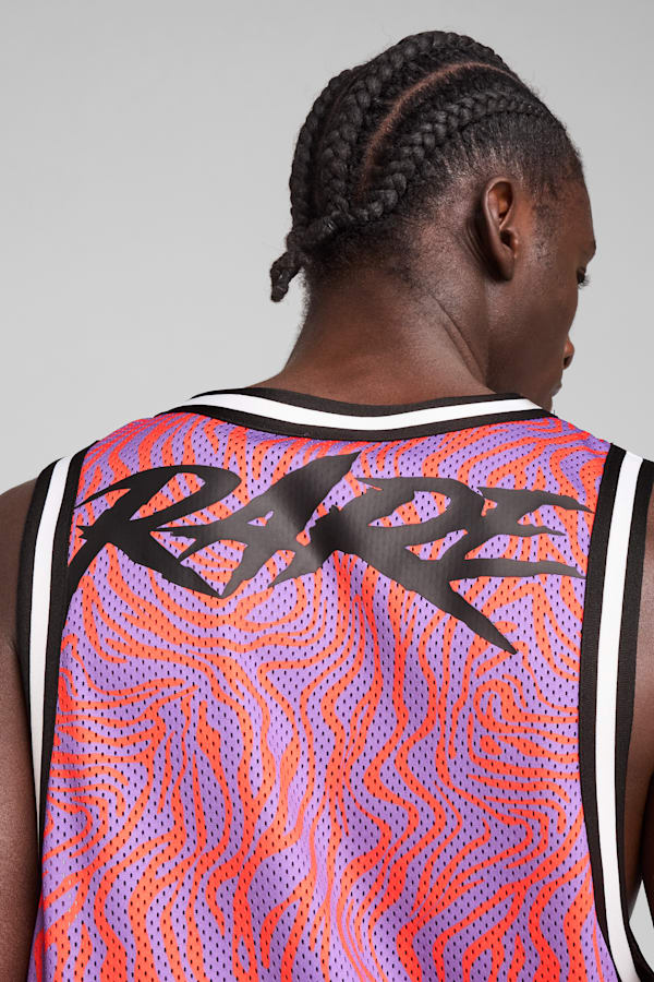 Melo x Neymar Jr Basketball Jersey Men, Soft Violet-AOP, extralarge