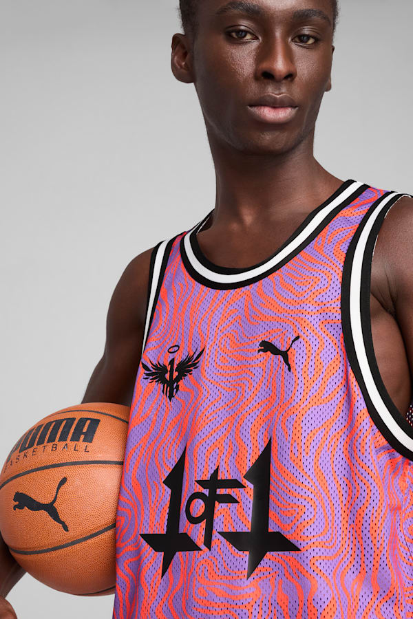 Melo x Neymar Jr Basketball Jersey Men, Soft Violet-AOP, extralarge
