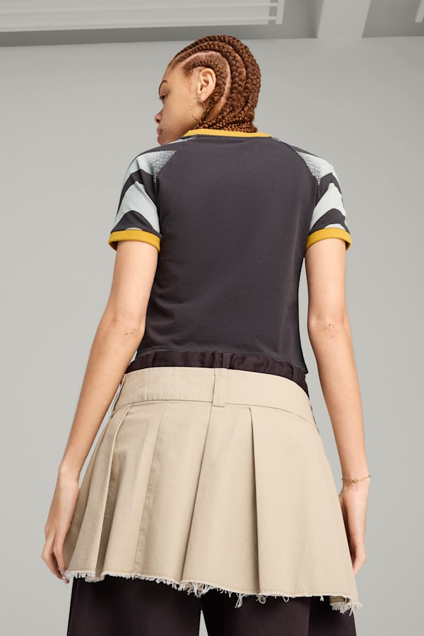 PUMA x KIDSUPER Tee Women, Dark Coal, extralarge