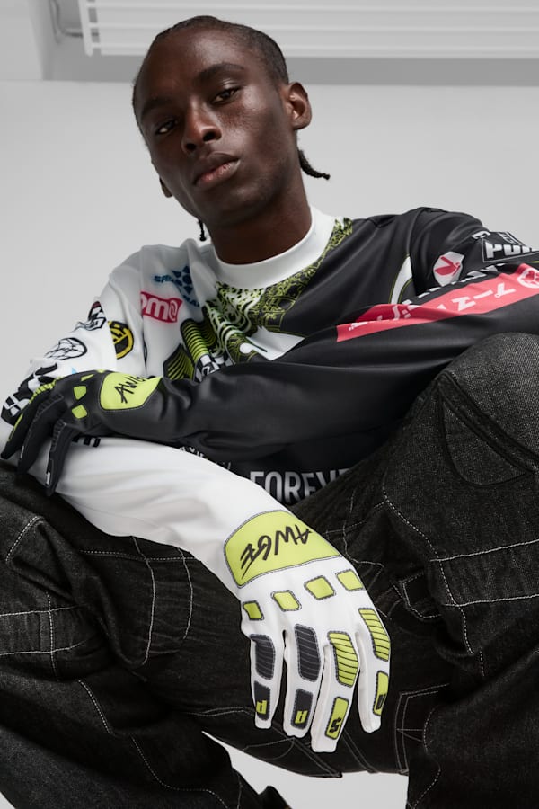 A$AP ROCKY x PUMA Tire Glove Long Sleeve Tee Unisex, PUMA White, extralarge