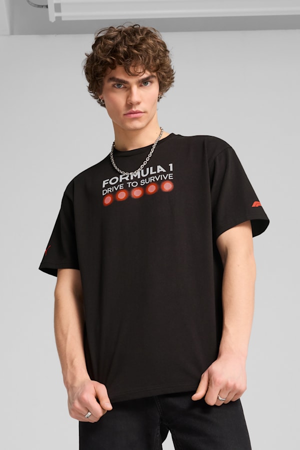 F1® Drive to Survive Graphic Tee Men, PUMA Black, extralarge