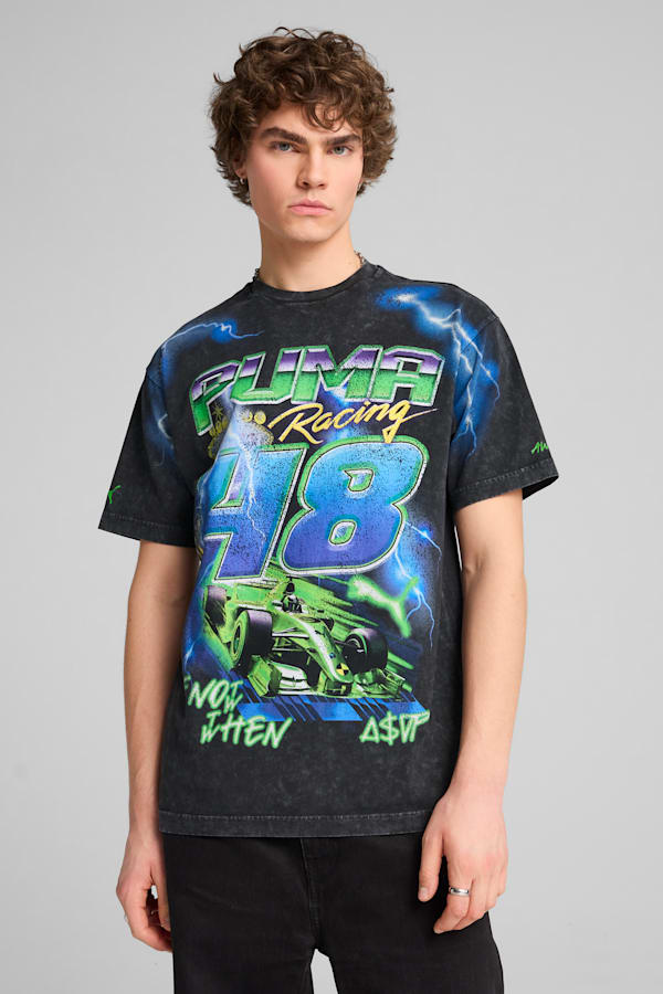 A$AP ROCKY x PUMA Bolt Tee Men, PUMA Black, extralarge