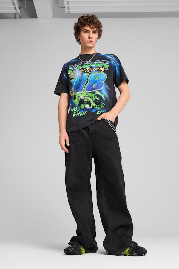 A$AP ROCKY x PUMA Bolt Tee Men, PUMA Black, extralarge