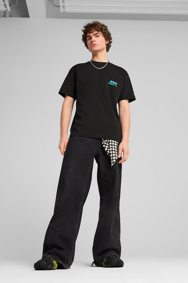 A$AP ROCKY x PUMA Pocket Tee Men, PUMA Black, extralarge