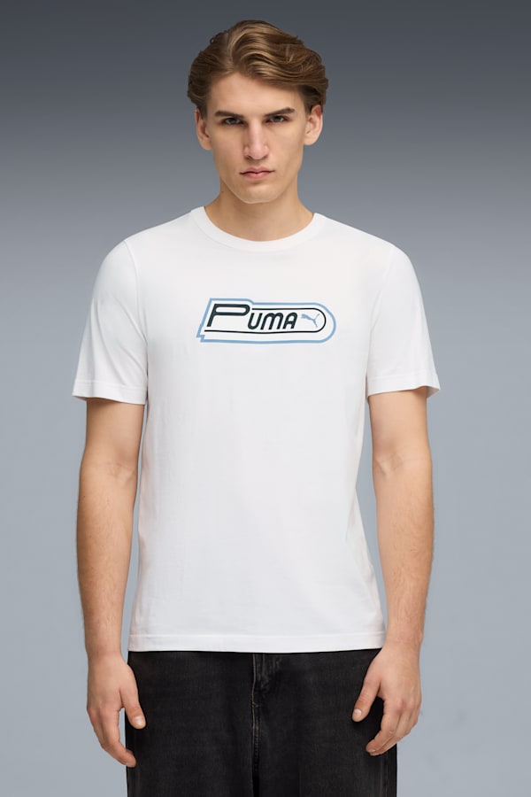 FUTURE.PUMA.ARCHIVE Graphic Tee Unisex, PUMA White-Puma Black, extralarge-GBR