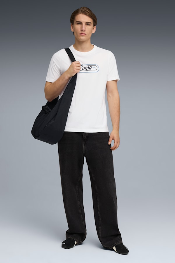 FUTURE.PUMA.ARCHIVE Graphic Tee Unisex, PUMA White-Puma Black, extralarge-GBR