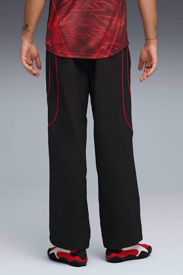 PUMATECH Relaxed Track Pants Men, PUMA Black-For All Time Red, extralarge-GBR