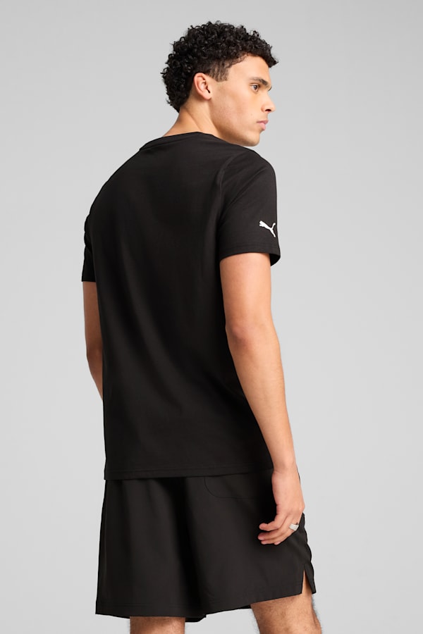 BMW M Motorsport Essentials Logo Tee Men, PUMA Black, extralarge