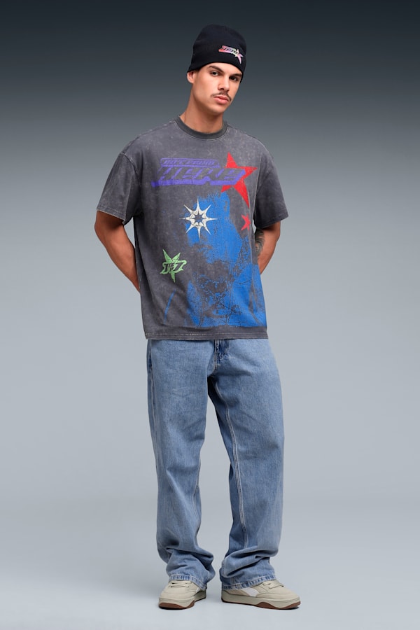 LaMelo Star Vision Graphic Tee Men, Dusky Gray, extralarge-GBR