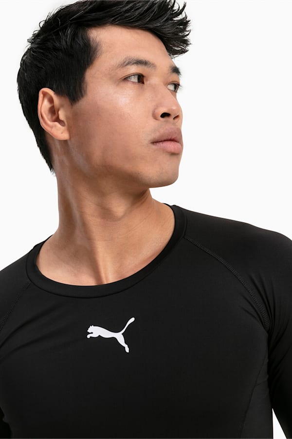 LIGA Baselayer Long Sleeve Tee Men, Puma Black, extralarge