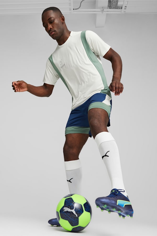 KING Pro Men's Football Jersey, Sedate Gray-Eucalyptus, extralarge-GBR