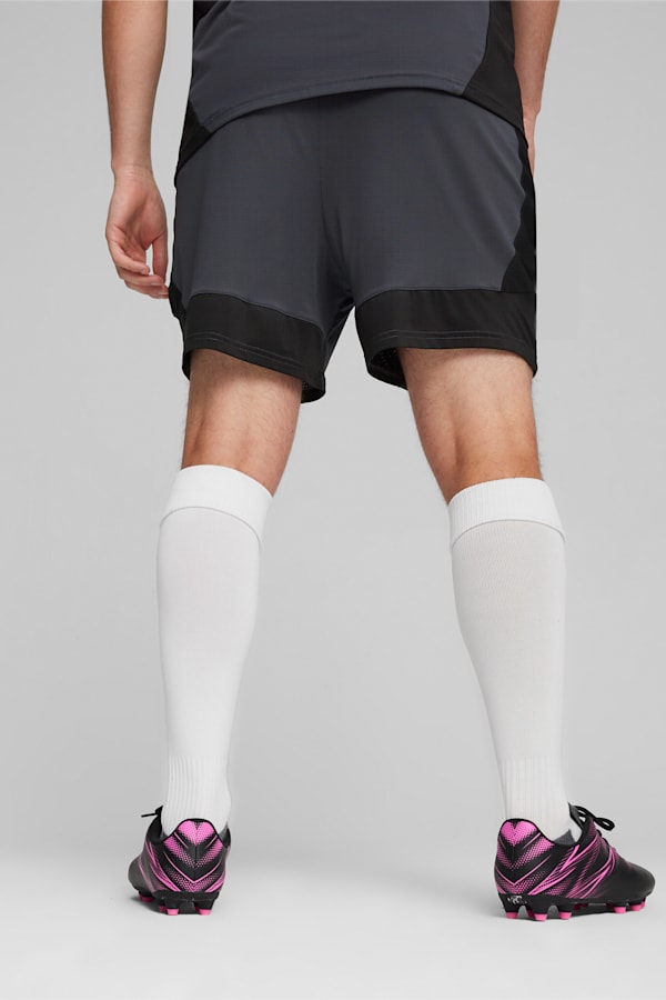 KING Pro Men's Football Shorts, Strong Gray-PUMA Black, extralarge