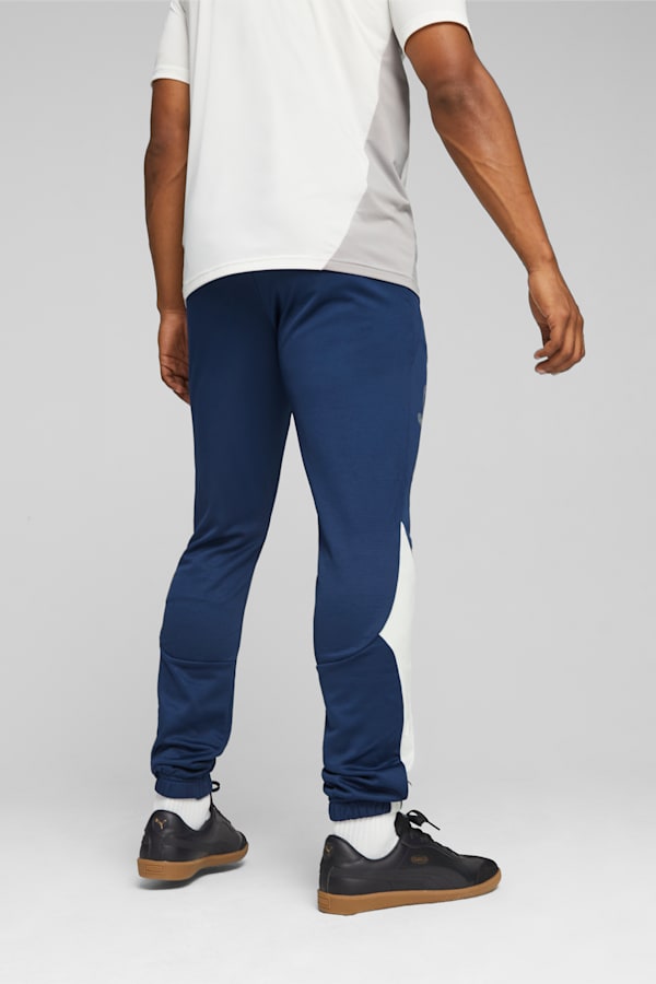 KING Pro Men's Football Training Pants, Persian Blue-Eucalyptus, extralarge-GBR