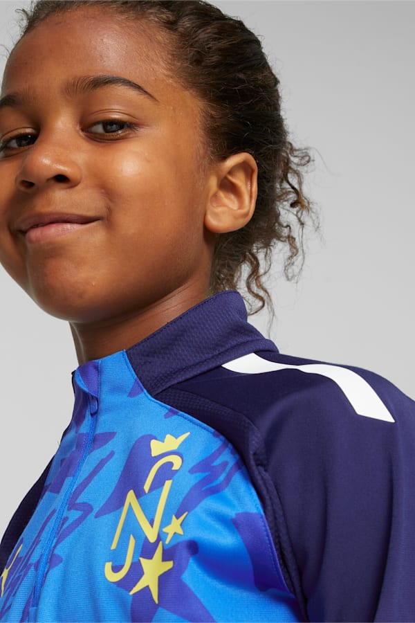 Neymar Jr Youth Football Track Jacket, Racing Blue-Persian Blue, extralarge