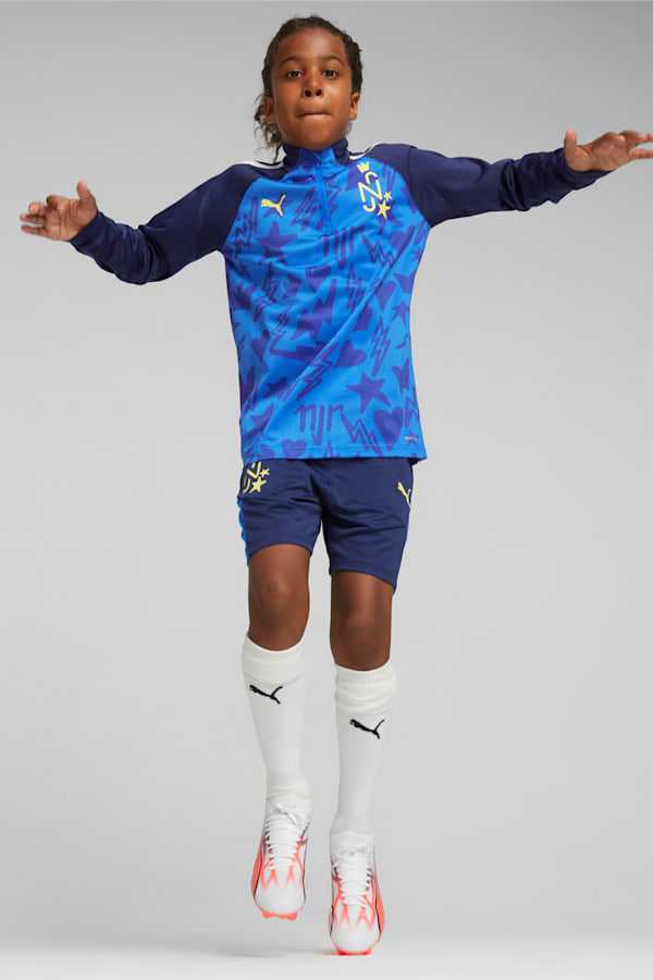 Neymar Jr Youth Football Track Jacket, Racing Blue-Persian Blue, extralarge