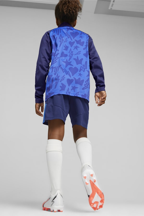 Neymar Jr Youth Football Shorts, Persian Blue-Racing Blue, extralarge