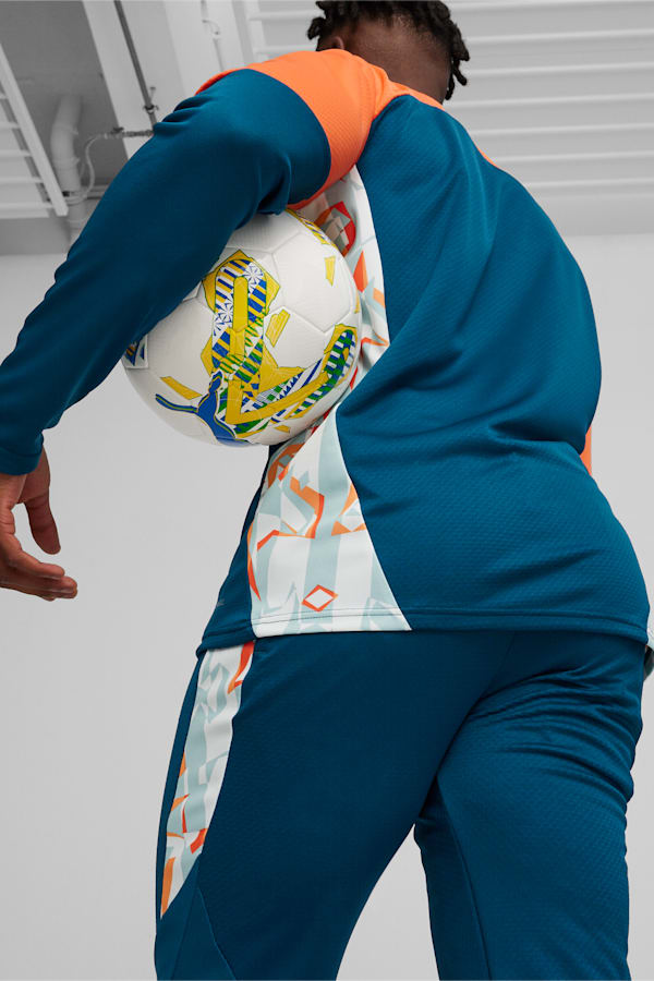 PUMA x NEYMAR JR Creativity Football Training Pants, Ocean Tropic-Hot Heat, extralarge