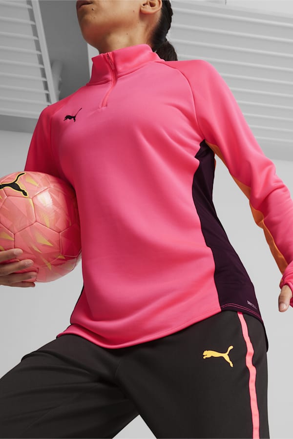 individualBLAZE Women's Football Training Pants, PUMA Black-Passionfruit, extralarge