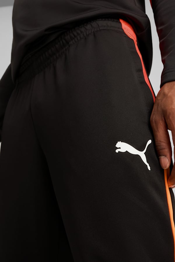 individualLIGA Training Pants Men, PUMA Black-Heat Fire, extralarge