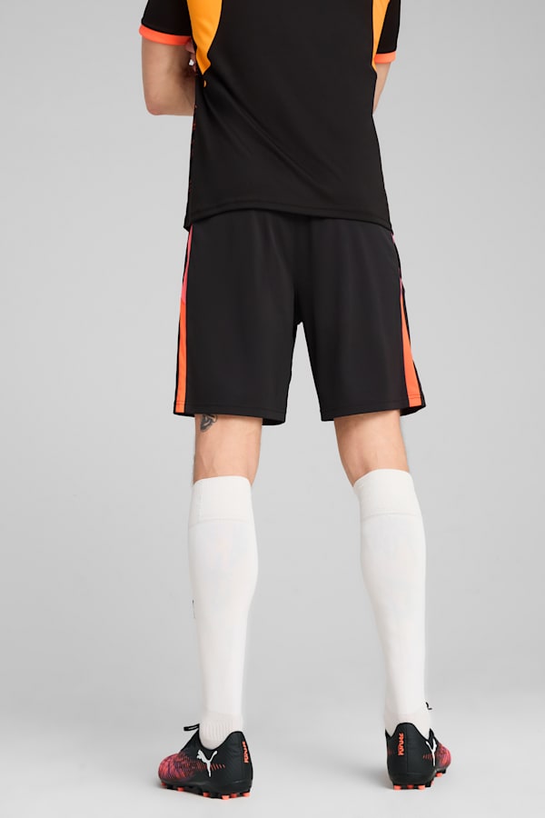 individualLIGA Training Shorts Men, PUMA Black-Heat Fire, extralarge
