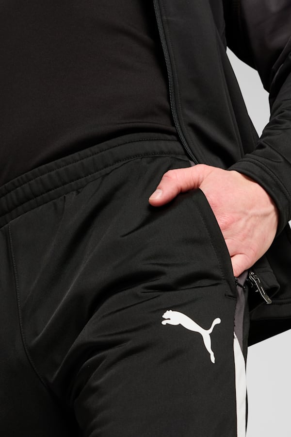individualLIGA Tracksuit Men, PUMA Black-PUMA White-Shadow Gray, extralarge-GBR