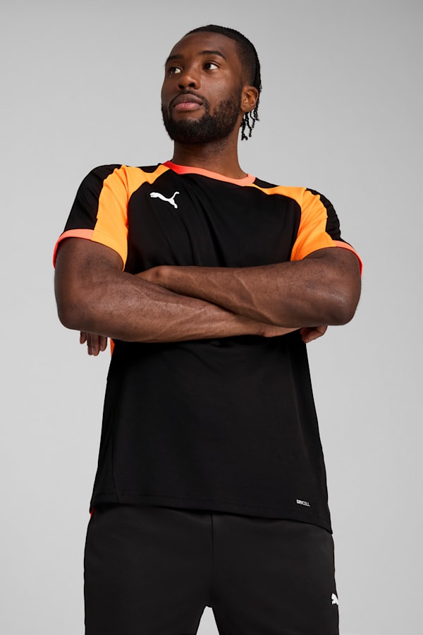 IndividualLIGA Jersey Men, PUMA Black-Heat Fire, extralarge-GBR