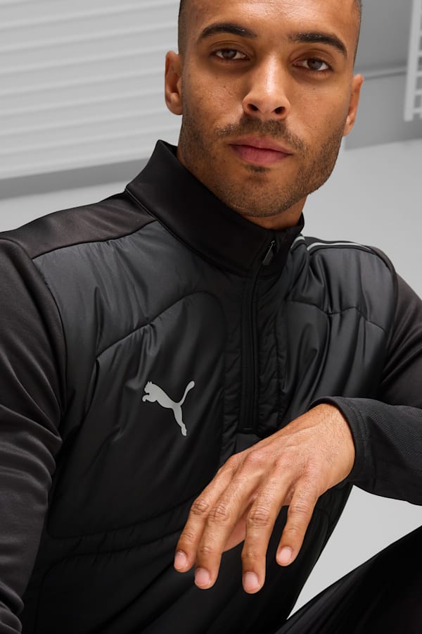 individualWinterised Quarter-Zip Top Men, PUMA Black, extralarge