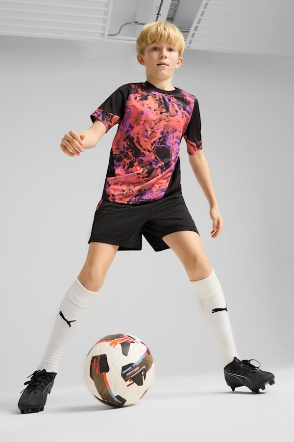 individualCUP Football Shorts Youth, PUMA Black, extralarge