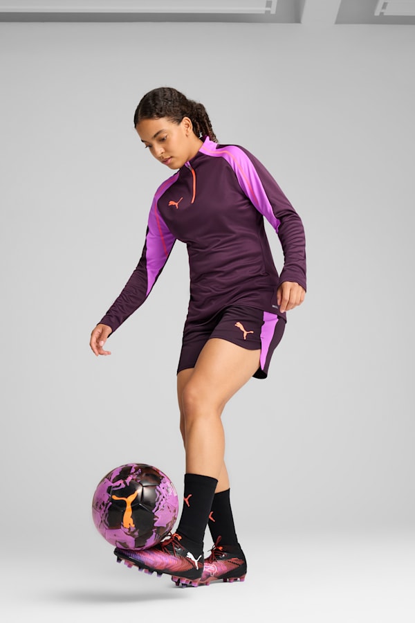 IndividualBLAZE Football Shorts Women, Midnight Plum, extralarge