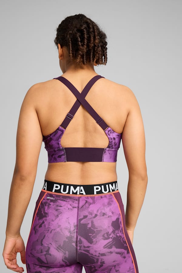 IndividualBLAZE Eversculpt Football Bra Women, Midnight Plum, extralarge
