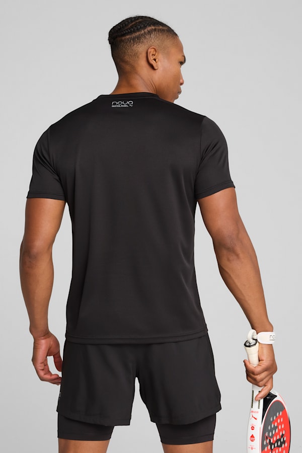 individual Padel Graphic Tee 2.0 Men, PUMA Black, extralarge-GBR