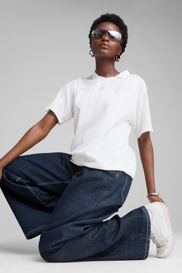 Jer-She Football-Inspired Tee Women, PUMA White, extralarge