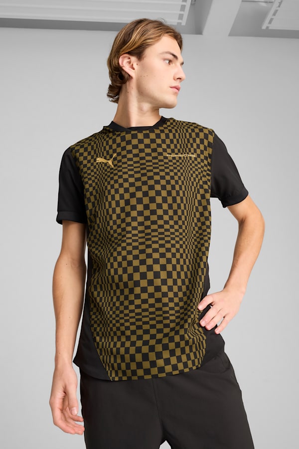 Porsche Legacy 911 Spirit 70 Football Jersey Men, Olive Drab, extralarge-GBR
