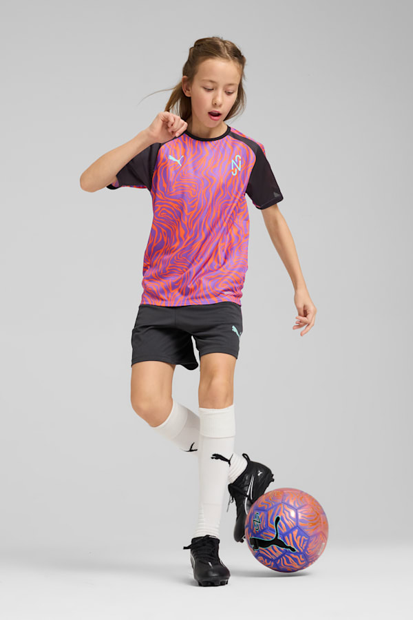 Neymar Jr Creativity Football Jersey Youth, Soft Violet-Dark Coal, extralarge